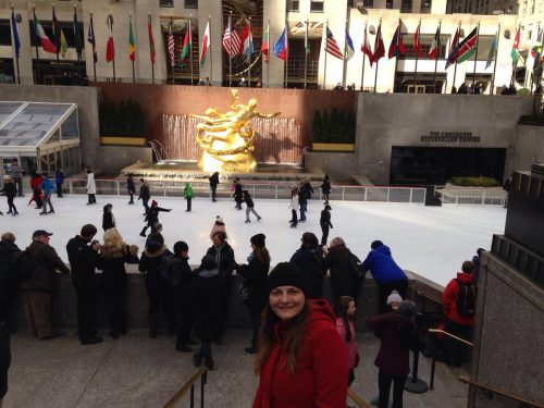 Rockefeller Center Patinação no gelo no Rockefeller Center