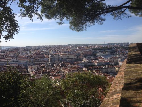 Castelo de São Jorge Vista panorâmica de Lisboa