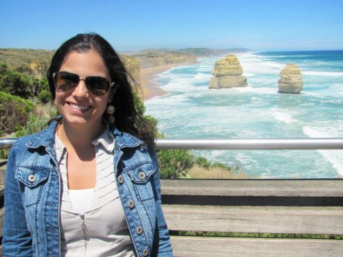 Praia na Austrália Brasileira em praia na Austrália