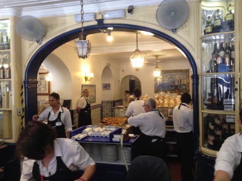 Fábrica dos Pastéis de Belém Pessoas trabalhando na Fábrica dos Pastéis de Belém