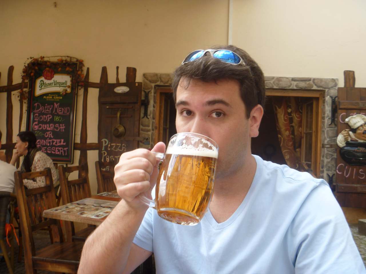 onde tomar cerveja em Praga