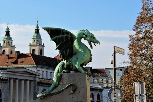 Dragão em Liubliana