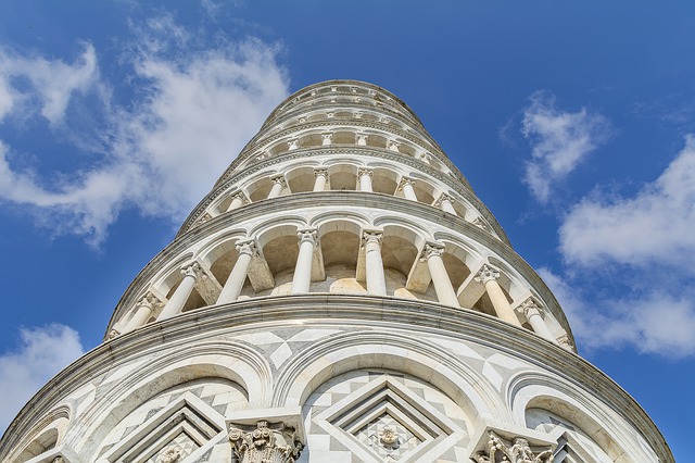 detalhes da Torre de Pisa Torre de pisa