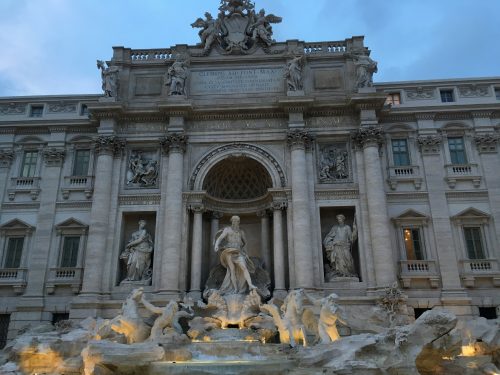 Fontana di Trevi Arquitetura da Fontana di Trevi
