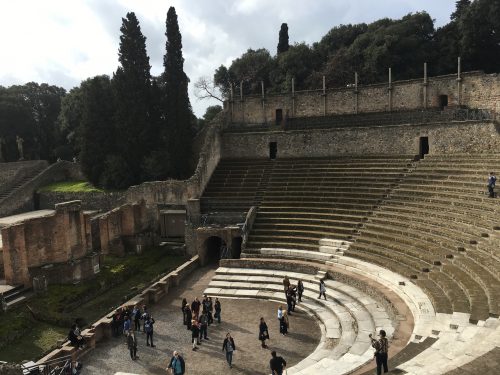 Anfiteatro em Pompéia Anfiteatro romano em Pompéia