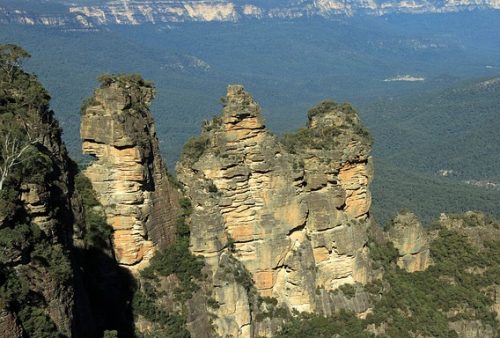 Montanhas Três Irmãs Montanhas Três Irmãs, na Austrália