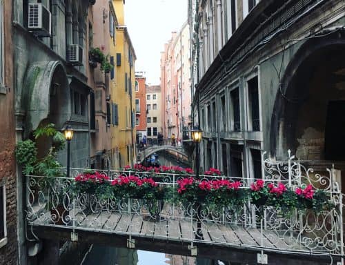 Ilhas de Veneza Pontes entre ilhas em Veneza