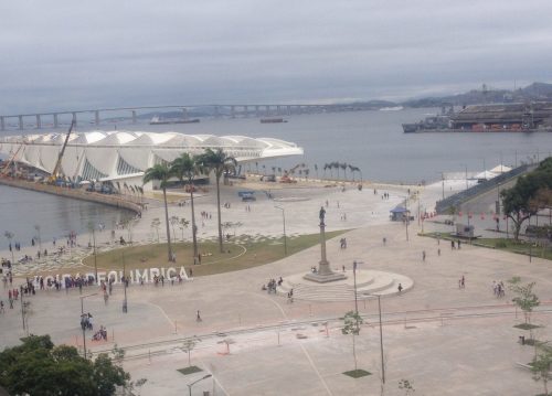 Vista do Museu MAR no Rio 