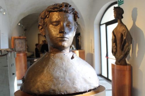 Accademia Carrara Obras de arte no interior da Accademia Carrara