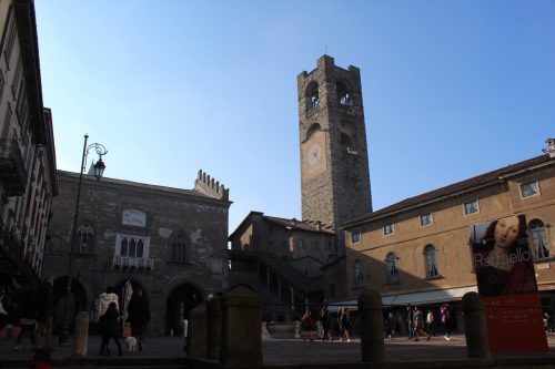 Piazza Vecchia Centro da Piazza Vecchia em Bérgamo