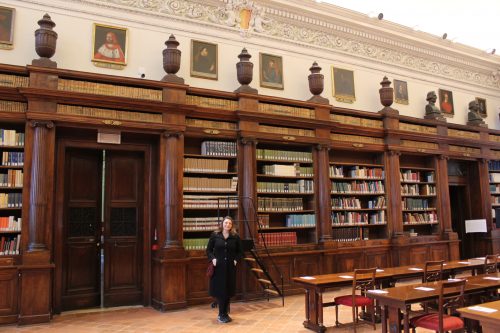 Biblioteca Civica Angelo Mai Estantes da Biblioteca Civica Angelo Mai em Bérgamo