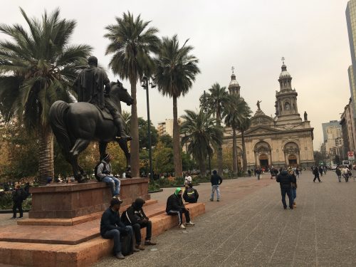 Centro de Santiago Centro histórico da cidade de Santigo