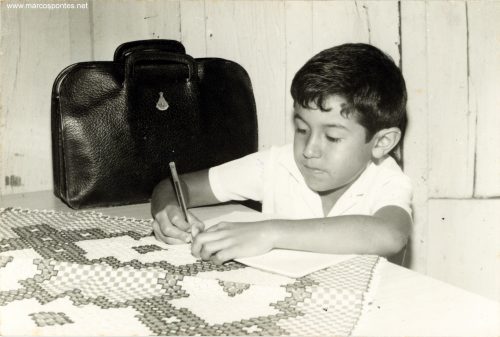 Marcos Pontes criança Astronauta Marcos Pontes estudando quando criança