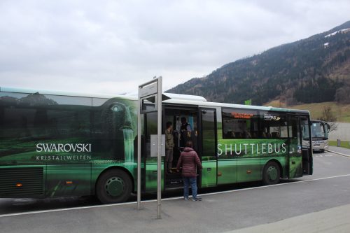 Shuttle da Swarovski na Áustria