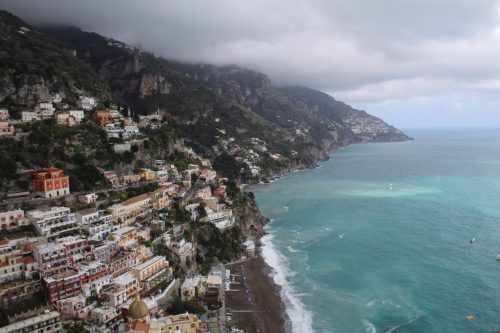 Vista de Positano Vista de Positano do hotel Villa Franca