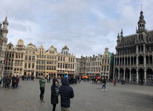 Grand´ Place Centro da praça principal de Bruxelas