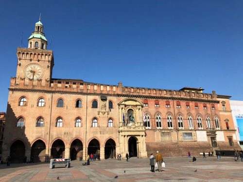 Palazzo dell’ Accursio Arquitetura do Palazzo dell’ Accursio em Bolonha
