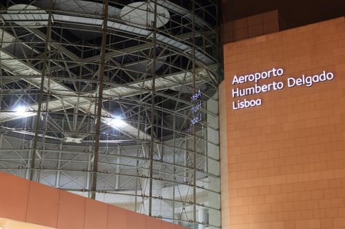 Aeroporto de Lisboa fachada do aeroporto de Lisboa