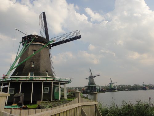 Moinhos de vento Moinhos de vento na Holanda