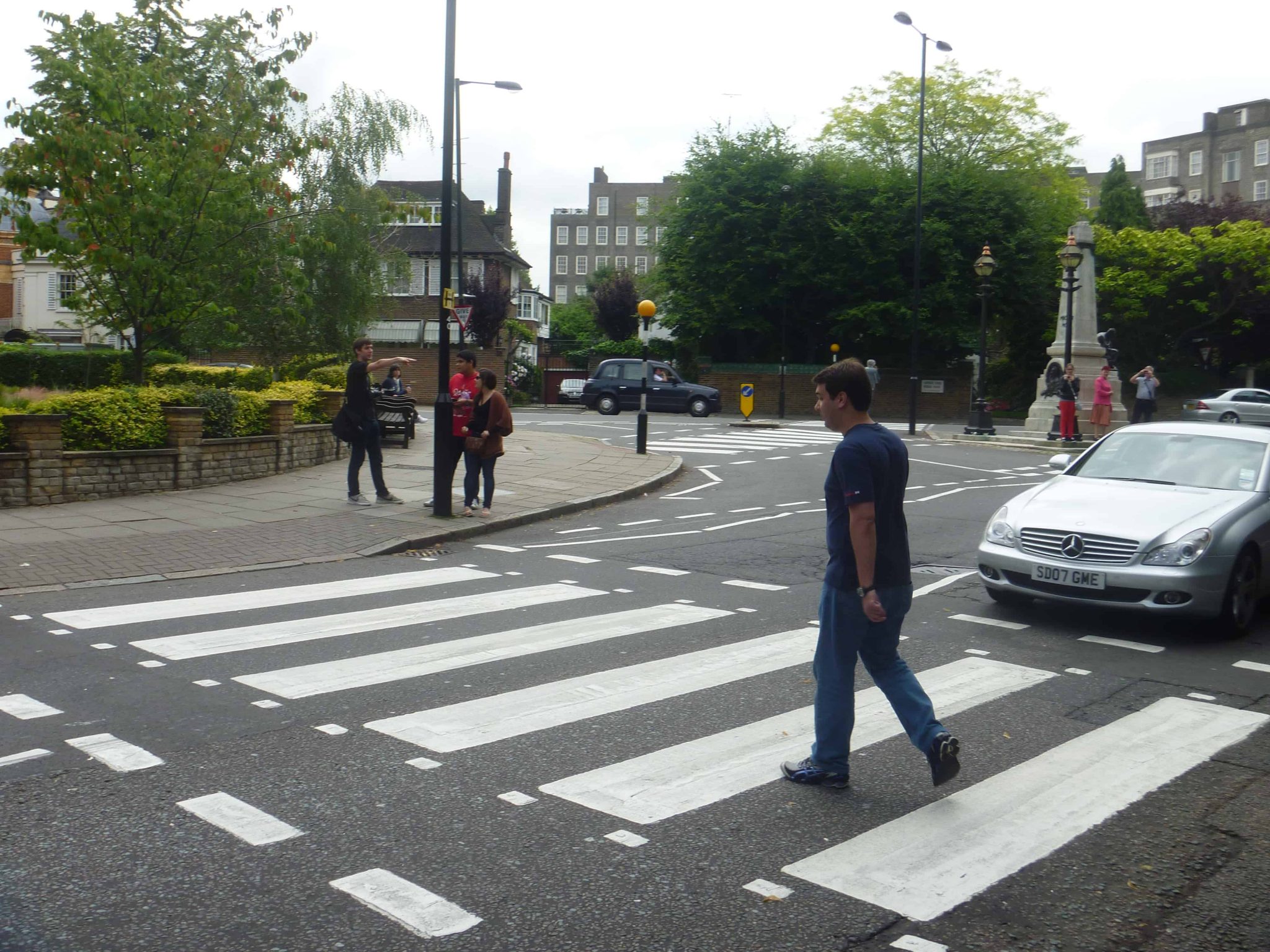 Faixa de pedestres em Abbey Road