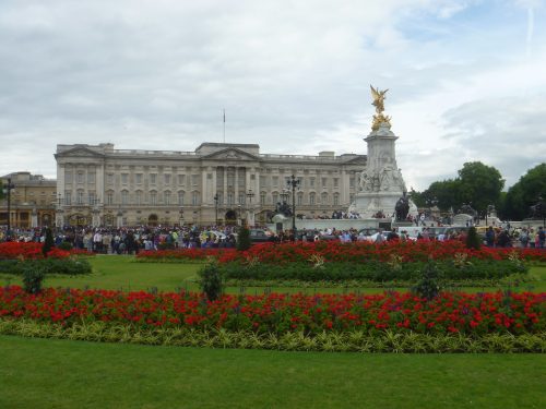 Palácio de Buckingham Flores e arquitetura do Palácio de Buckingham