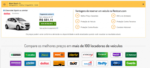 Rent Cars Aluguel de carro em Miami