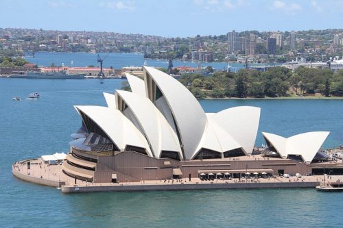 Sydney Opera House Arquitetura da Opera House, em Sydney