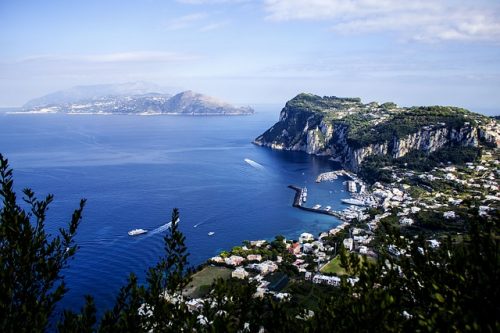 Foto da Ilha de Capri