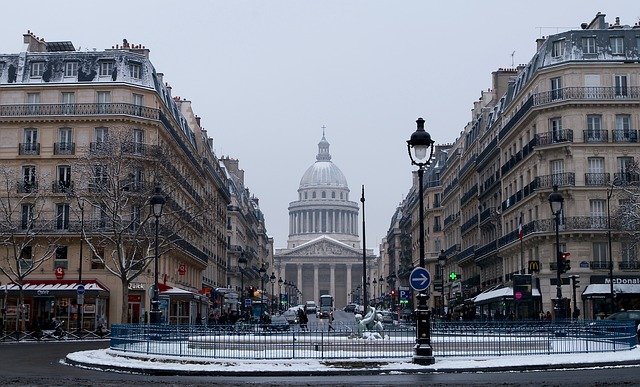 Paris no inverno