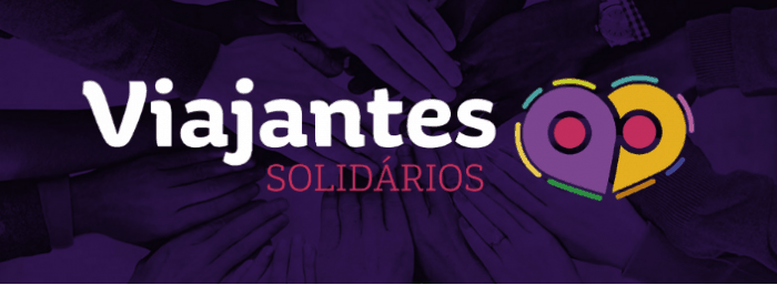 Divulgação dos Viajantes Solidários logo da página dos viajantes solidários