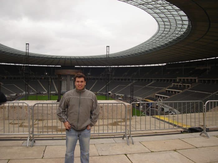 Estádio Olímpico de Berlim Interior do Estádio Olímpico de Berlim