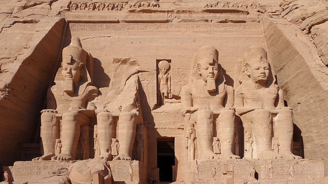 monumentos em Abu Simbel monumentos antigos em Abu Simbel