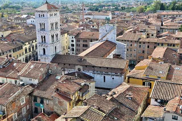 foto da cidade de Lucca, Itália