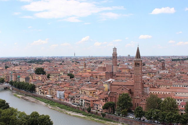 Vista panorâmica de Verona