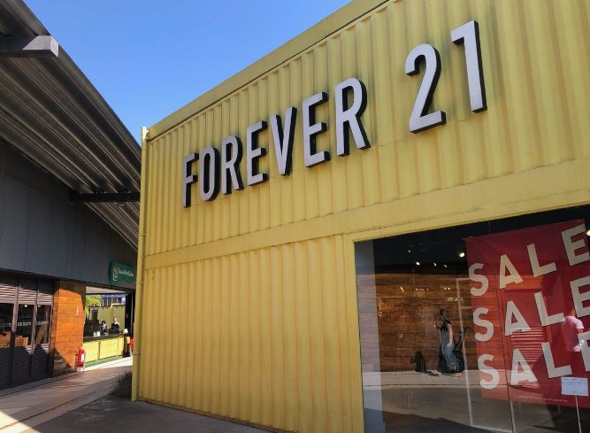 outlet da Forever 21 em Outlet de São Paulo