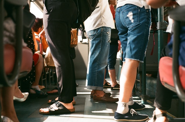 Pessoas no metro Passageiros no metro
