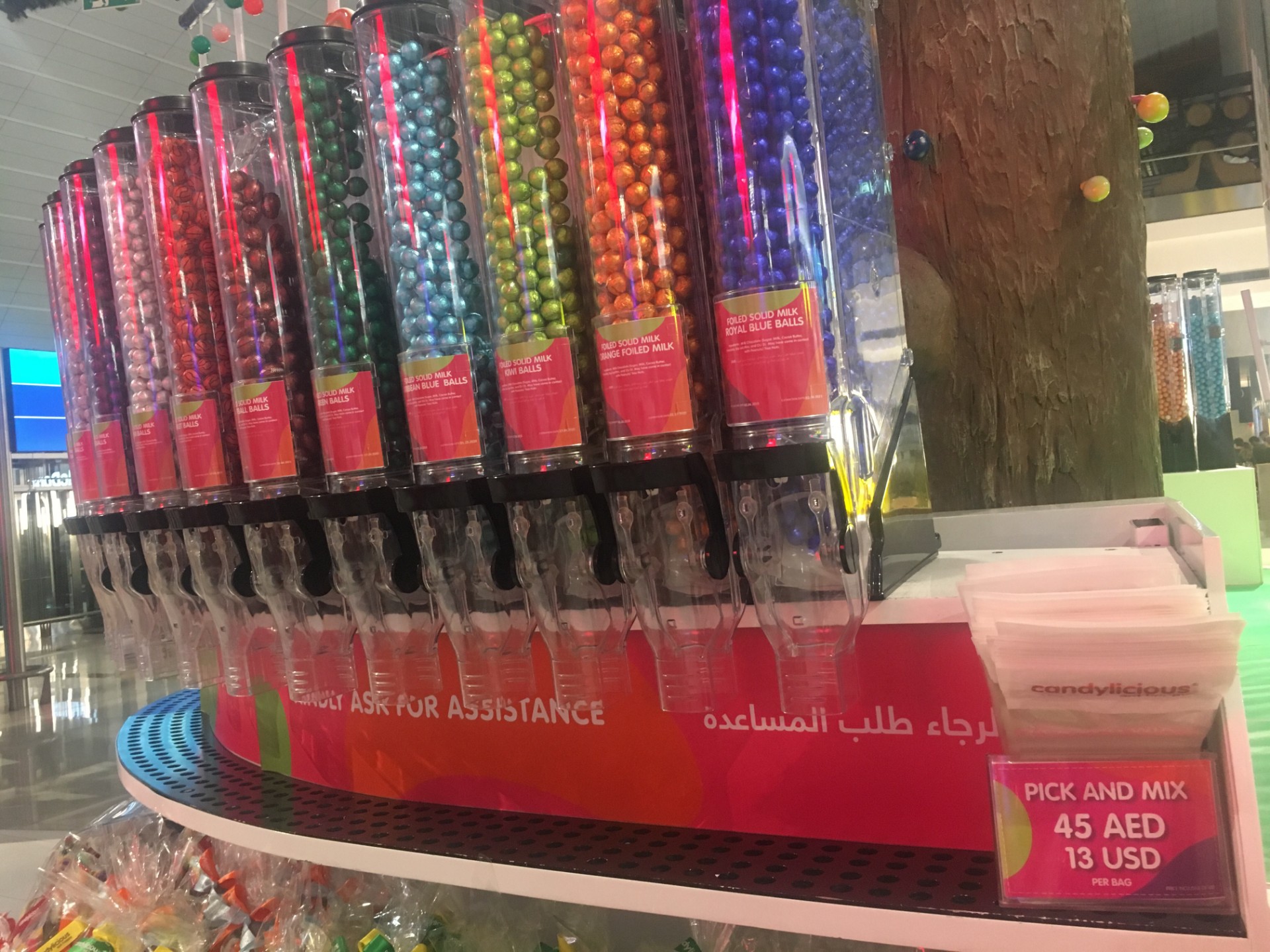 Aeroporto de Dubai Loja Candylicious
