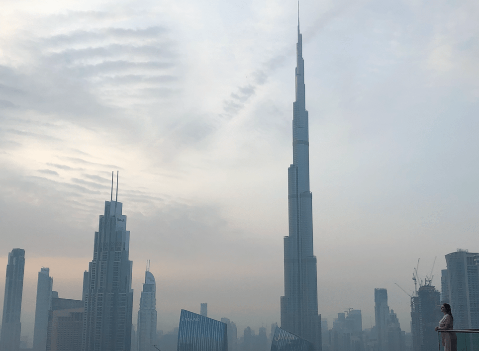 Altura do Burj Khalifa