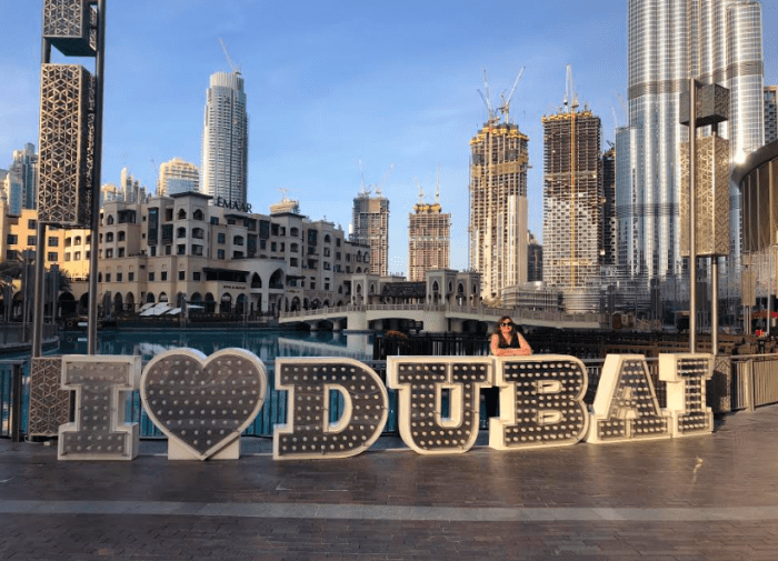 lua de mel em dubai