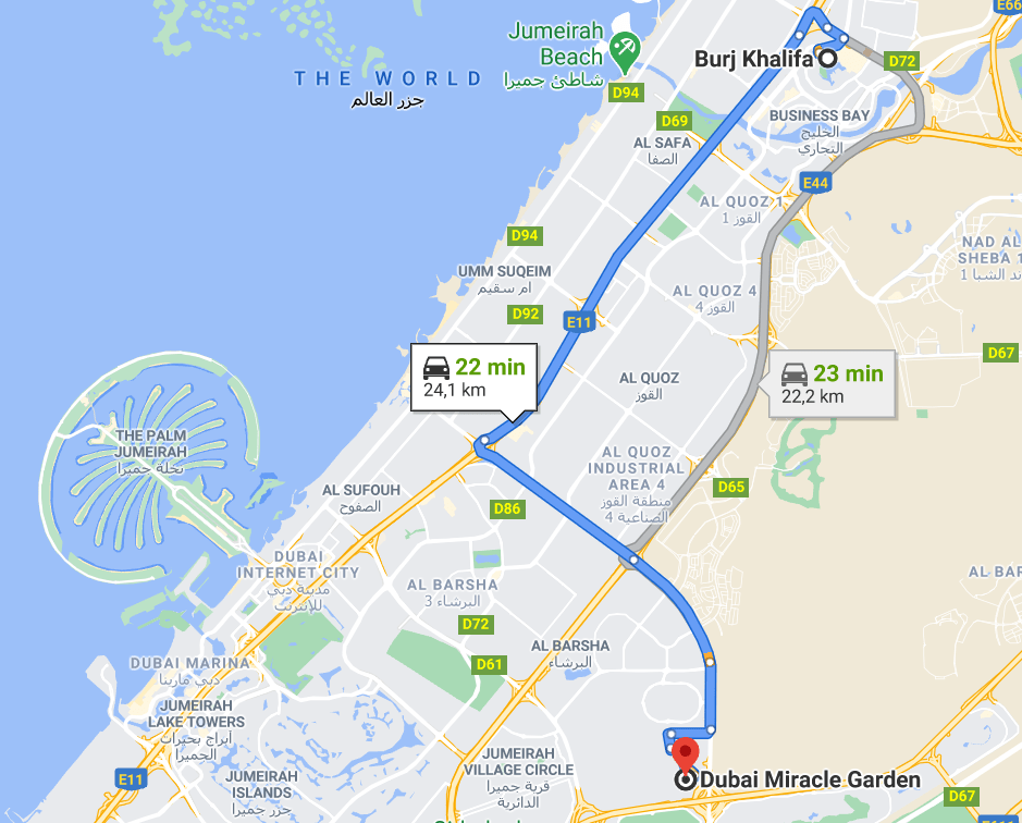 Dubai Miracle Garden e Butterfly Garden guia e tickets Ares do Mundo