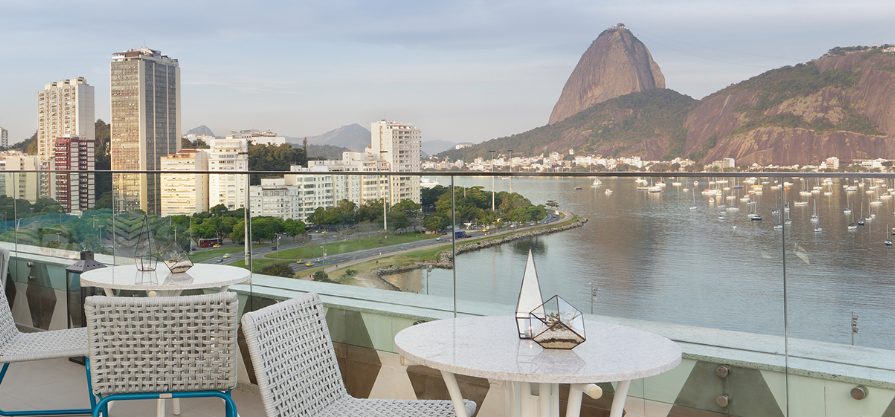 Vista do hotel Yoo2 Rio