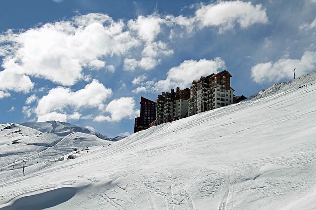 Centro de Esqui de Valle Nevado, no Chile