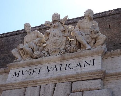 Entrada do Museu do Vaticano