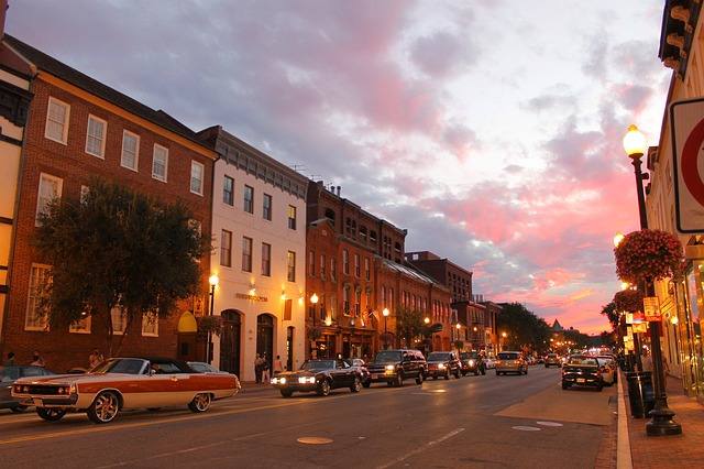 Rua de Georgetown Rua de Georgetown