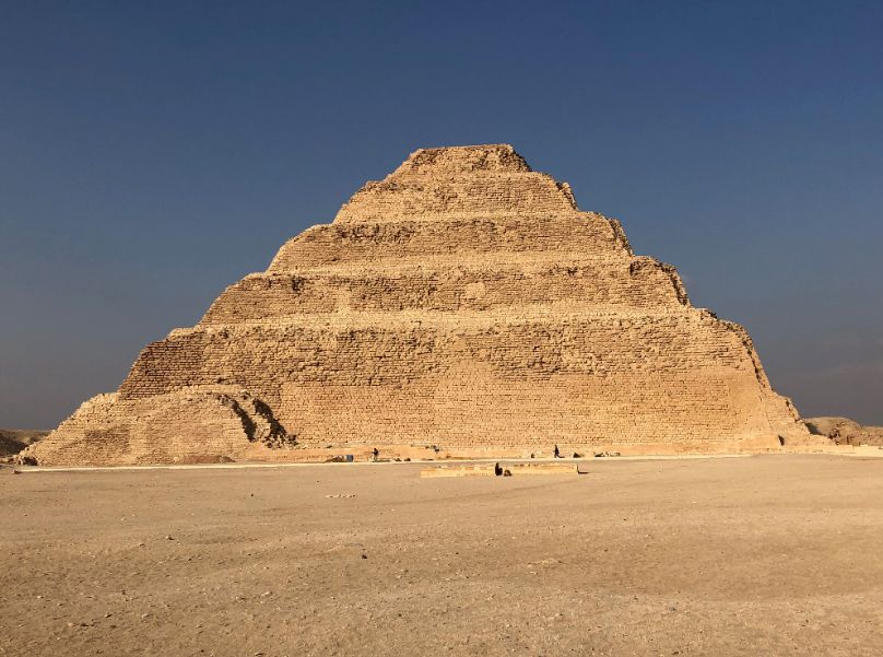 pirâmide de degraus