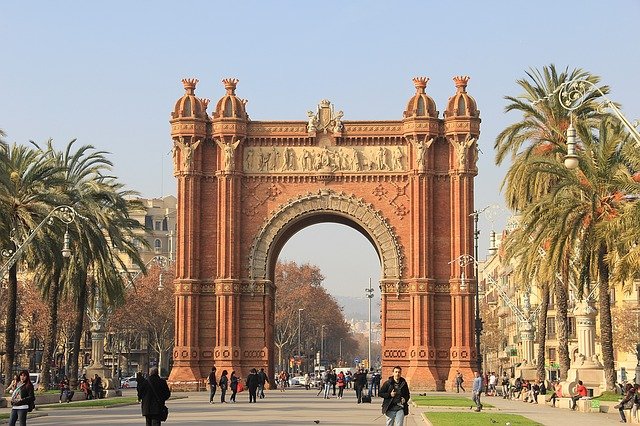 arco do triunfo barcelona