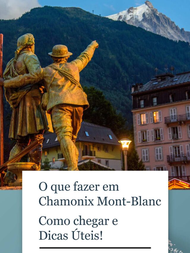 Chamonix Mont Blanc dicas