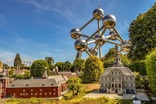 Atomium e Mini Europe em Bruxelas