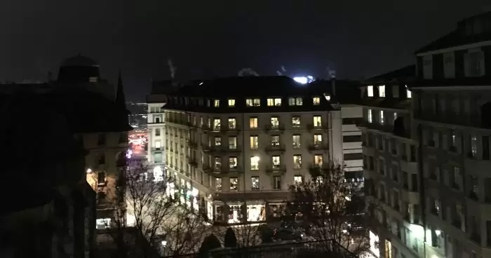 Como é a Cidade Velha de Genebra Vista da zona residencial de Genebra