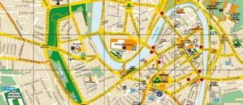 Mapa de Verona Mapa de Verona